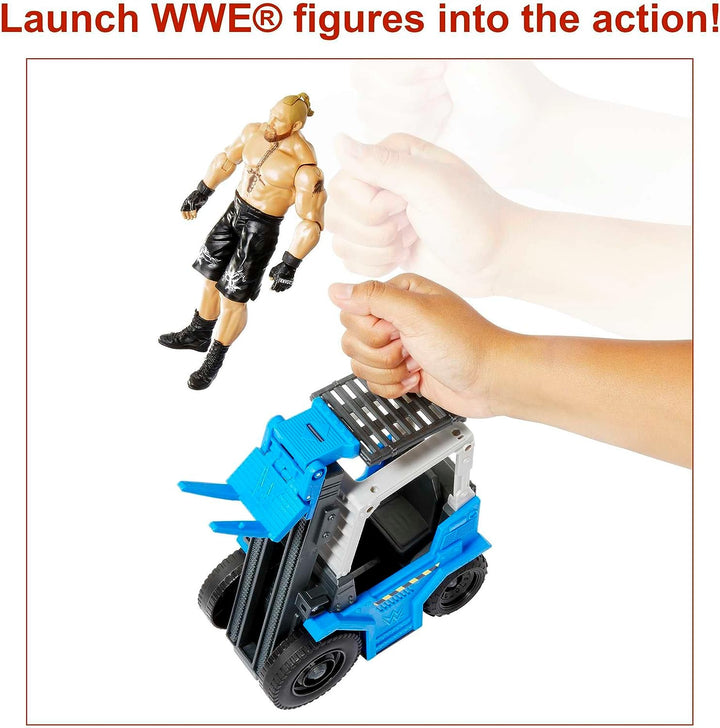 WWE Wrekkin Slam 'N Stack Forklift mit Brock Lesnar Figur 