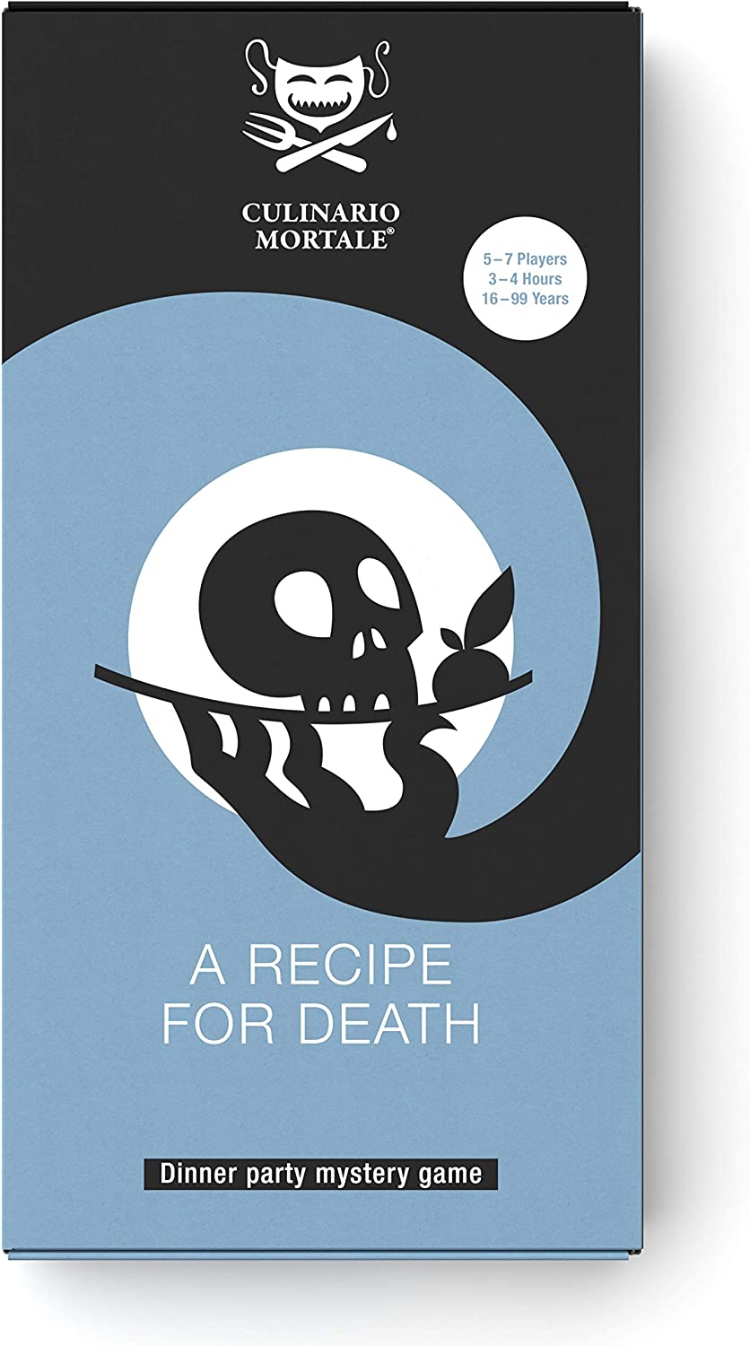 Culinario Mortale A Recipe For Death – Ein modernes Krimi-Partyspiel für 5–7 Spieler