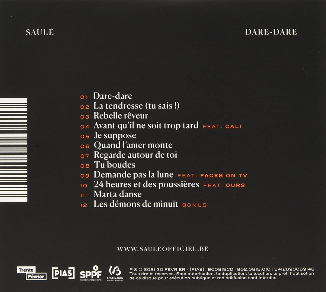 Saul – Dare-Dare [Audio-CD]