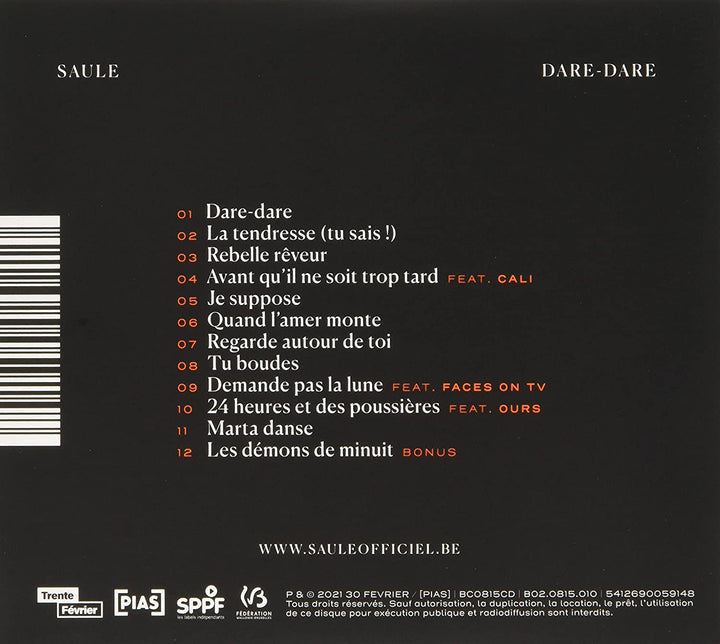 Saul – Dare-Dare [Audio-CD]