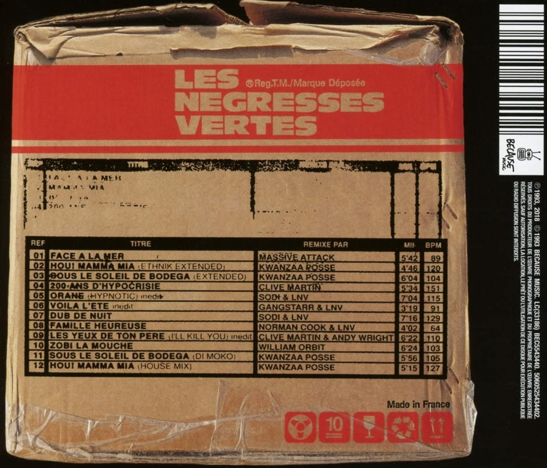 Les Negresses Vertes – 10 Remixe (87-93) [Audio-CD]