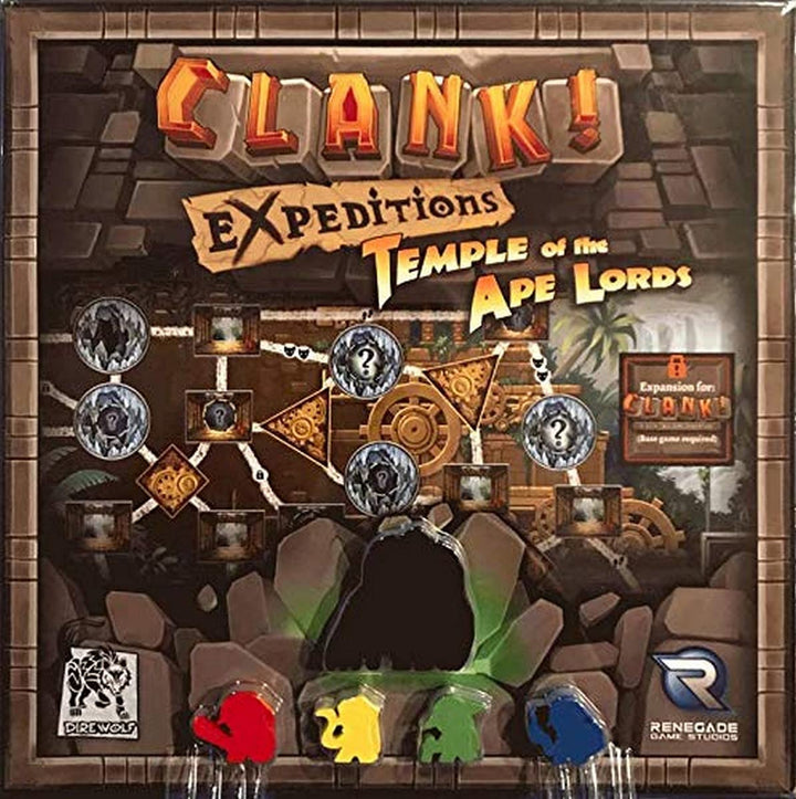 Dire Wolf Digital RGS02044 Clank Expeditions: Tempel der Affenlords, gemischte Farben
