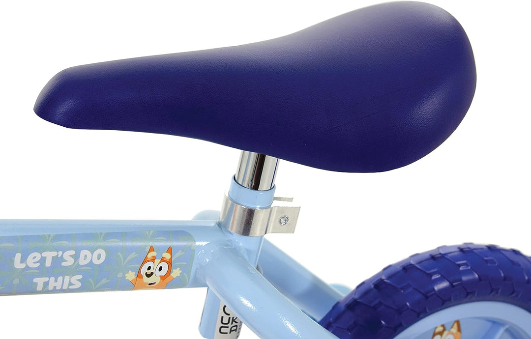 Bluey - 2in1 10" Training Bike, Blue (M004686)