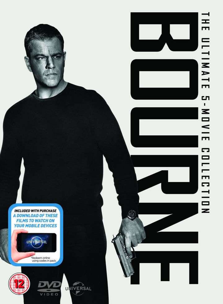 Die Bourne Collection – Action/Thriller [DVD]