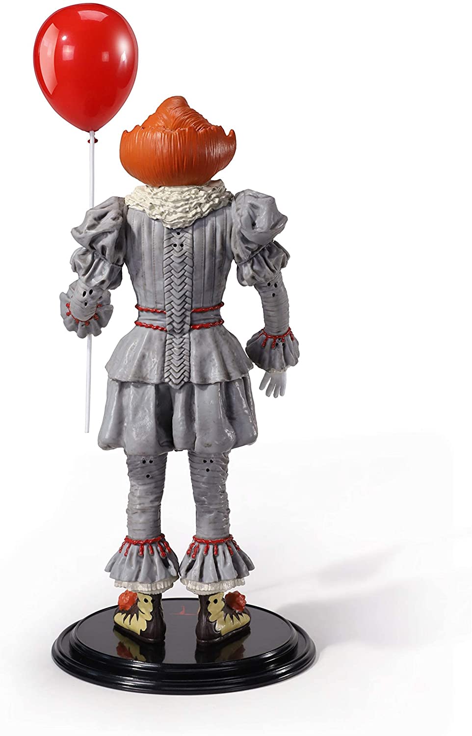 The Noble Collection IT Bendyfigs Pennywise - 7.5in (19cm) Noble Toys Bendable Figure Posable Collectible Doll Figures With Stand