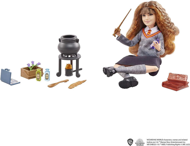 Harry Potter Hermines Vielsafttränke-Puppe und Spielset mit Hermine Granger