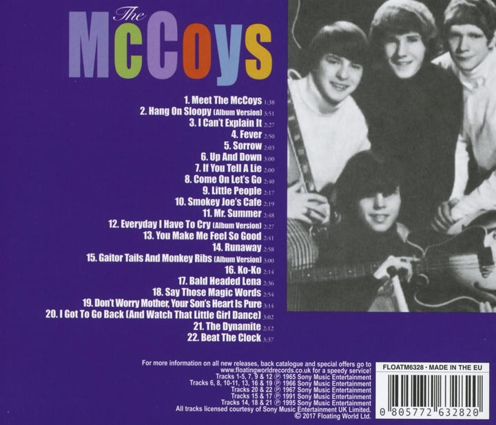 McCoys - Hang On Sloopy The Best Of [Audio CD]