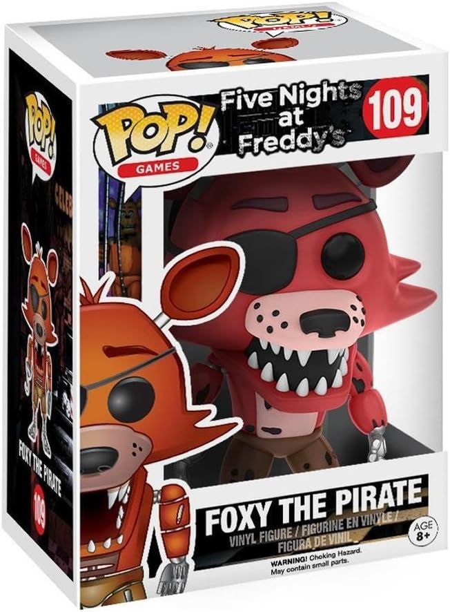 Funko 11032 Foxy der Pirat Vinylfigur Funko Pop! Spiele