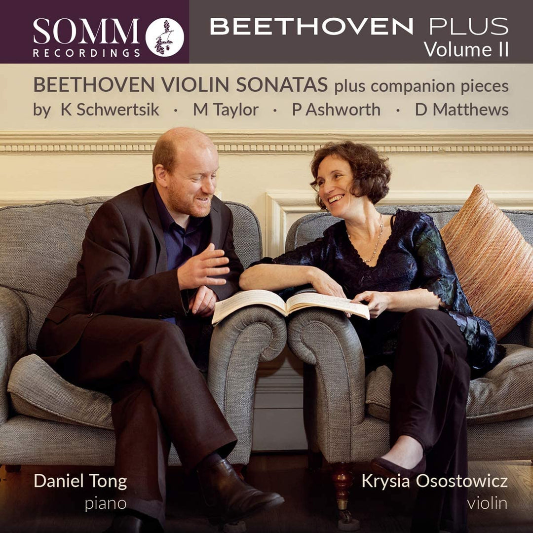 Beethoven Plus, Volume 2 [Krysia Osostowicz; Daniel Tong] [Somm: SOMM 0197-2] [Audio CD]