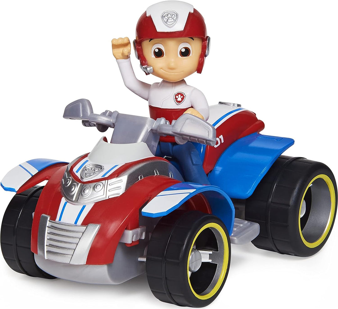 PAW Patrol Ryders Rettungs-ATV-Fahrzeug mit Sammelfigur, für Kinder ab 3 Jahren