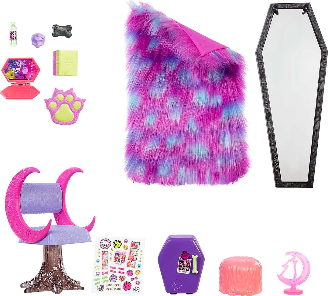 Monster HIGH CLAWDEEN Schlafzimmer