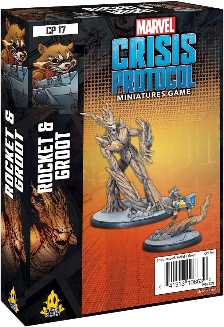 Atomare Massenspiele | Marvel Crisis Protocol: Charakterpaket: Rocket und Groot | M