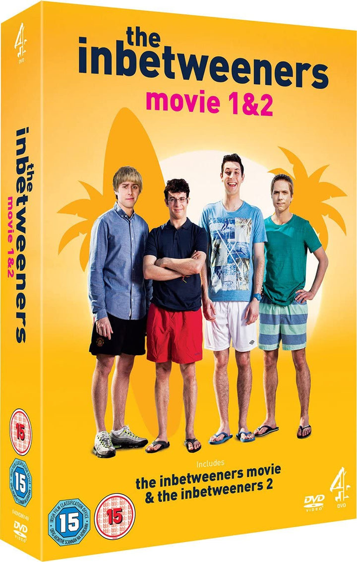 The Inbetweeners Film 1 &amp; 2 – Sitcom [DVD]