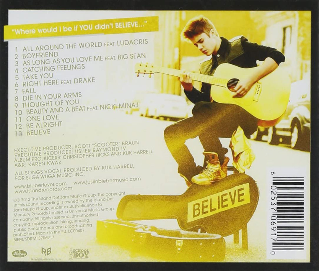 Justin Bieber – Believe [Audio-CD]