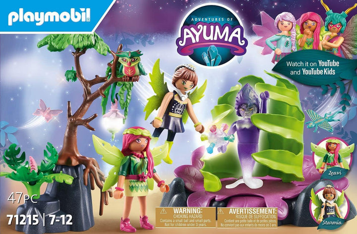 Playmobil 71215 Adventures of Ayuma Mystical Leaf Trap, Spielzeugspielset passend für