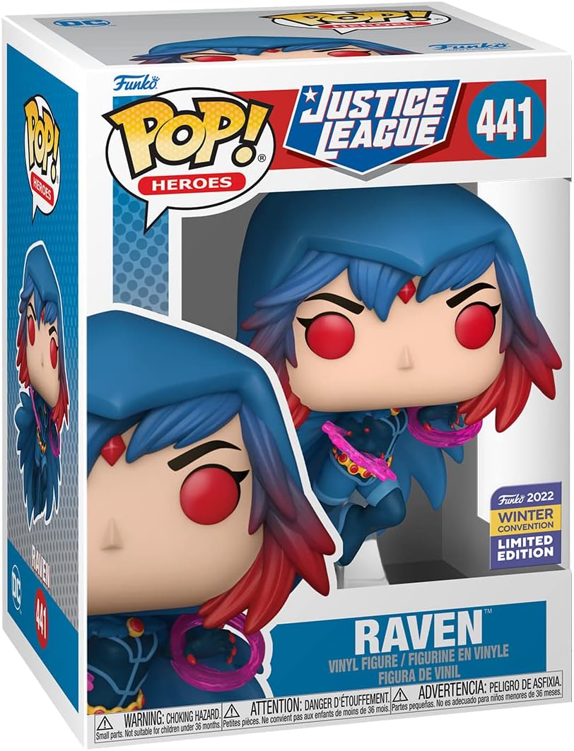 Justice League Raven Funko 65350 Pop! VInyl #441