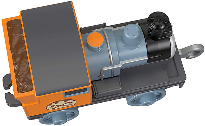 Thomas &amp; Friends GDJ44 Trackmaster Push Along Bash Metal treinmotor, meerkleurig