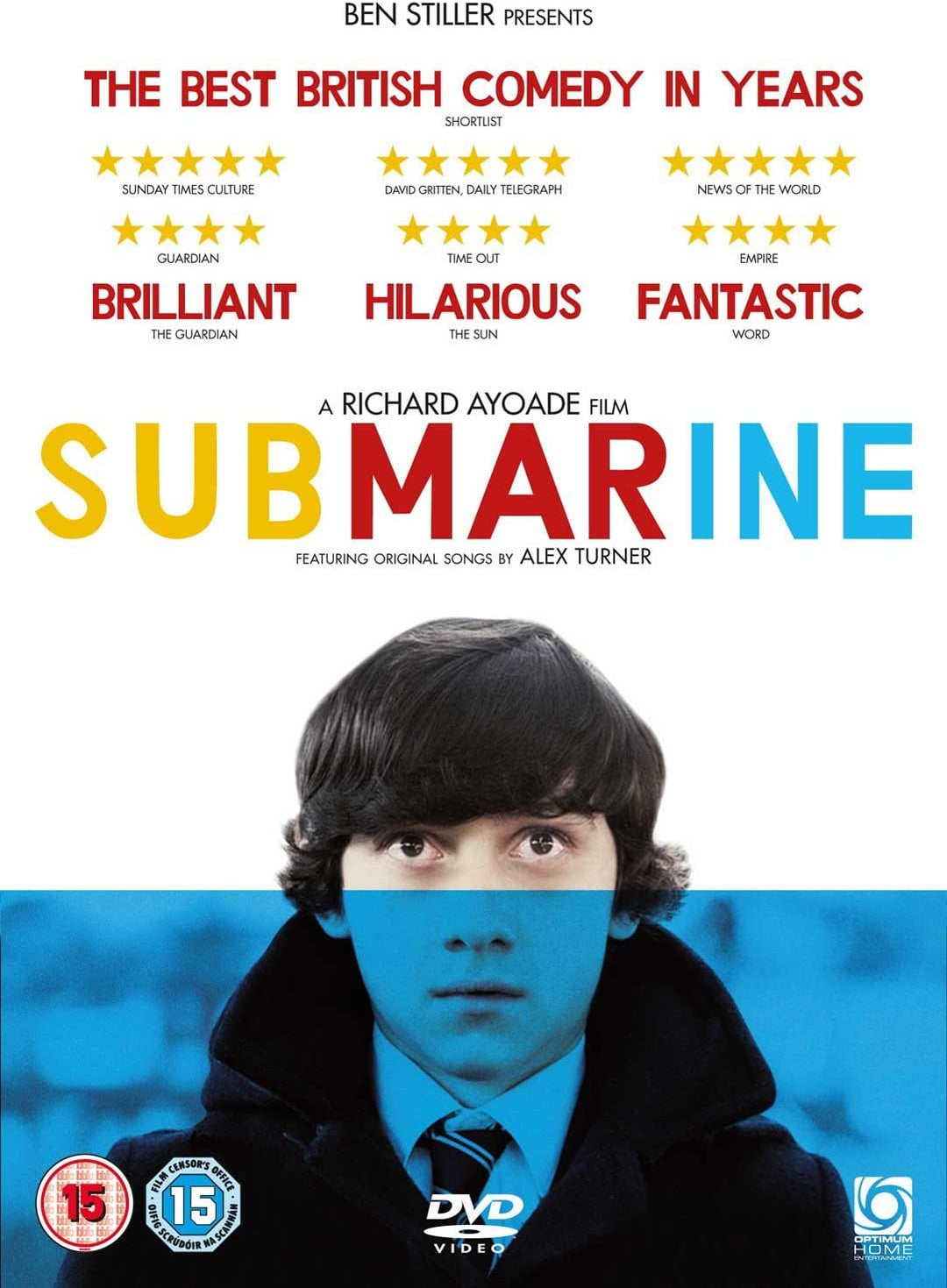 Submarine - Romance/Comedy-drama [DVD]