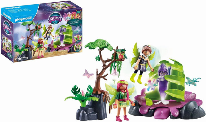 Playmobil 71215 Adventures of Ayuma Mystical Leaf Trap, Spielzeugspielset passend für