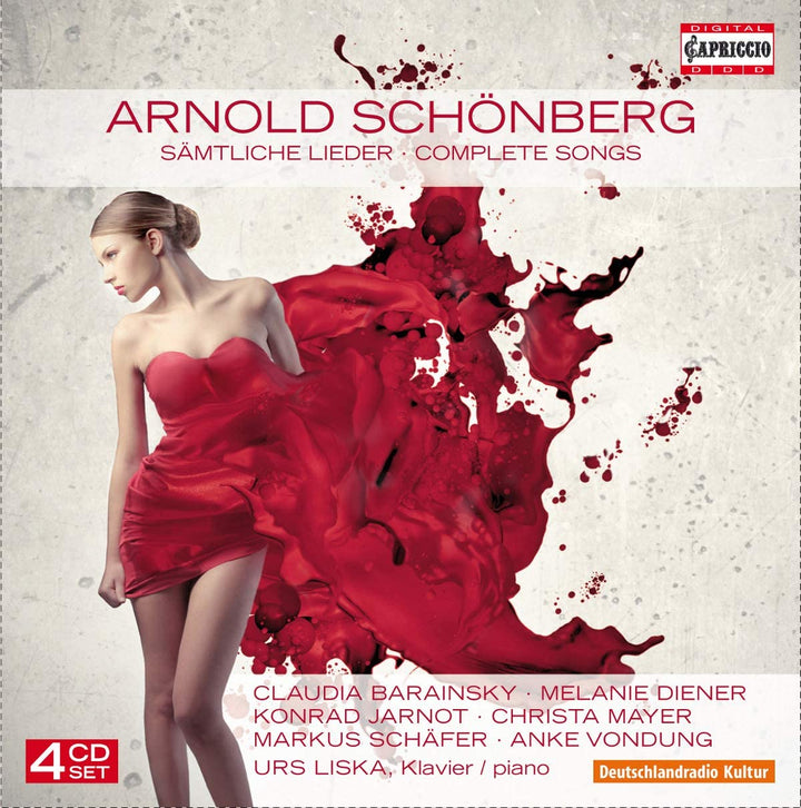 Claudia Barainsky - Schoenberg: Complete Songs (Samtliche Lieder) (Capriccio: C7120) (Claudia Barain [Audio CD]