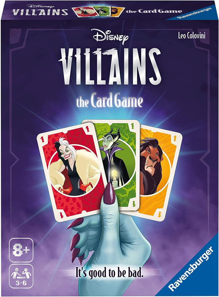 Ravensburger Disney Villains Kartenspiele für Kinder ab 3 Jahren – Snap, Happy Fa