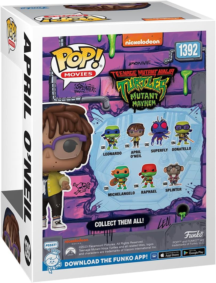 Movies: Teenage Mutant Ninja Turtles (TMNT) Mutant Mayhem - April O'Neil Funko 72333 Pop! Vinyl #1392