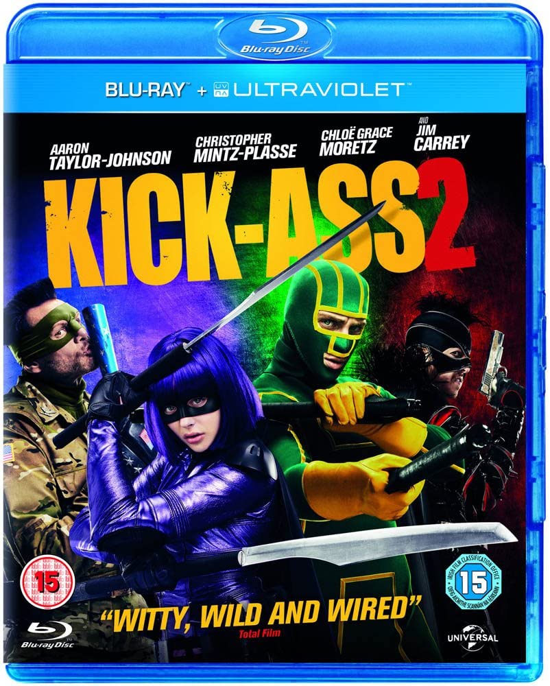 Kick-Ass 2 [2013] [Region Free] – Action/Komödie [Blu-ray]