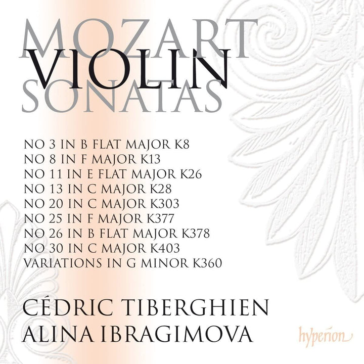 Mozart: Violinsonaten Bd. 4 [Alina Ibragimova; Cédric Tiberghien] [Hyperion A68164] [Audio CD]