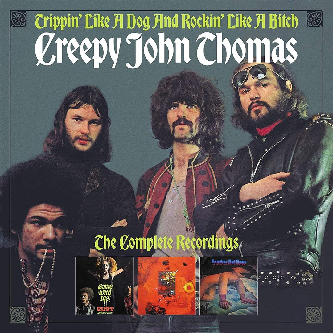 Creepy John Thomas – Trippin' Like A Dog And Rockin' Like A Bitch ~ Die kompletten Aufnahmen [Audio-CD]