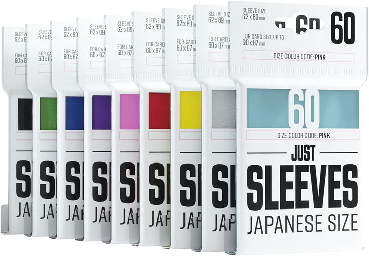 GGX10015 – Just Sleeves – Japanische Größe, Weiß (60 Ärmel)