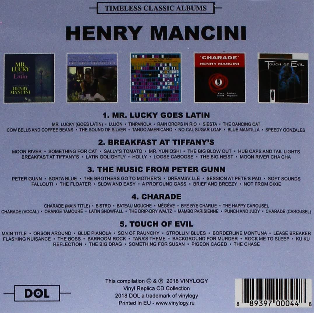 Mancini Henry – Zeitlose klassische Alben [Audio-CD]