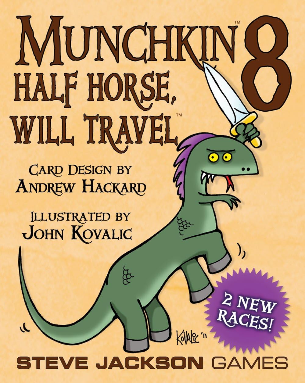 Munchkin 8 Half Horse, Will Travel Kartenspiel