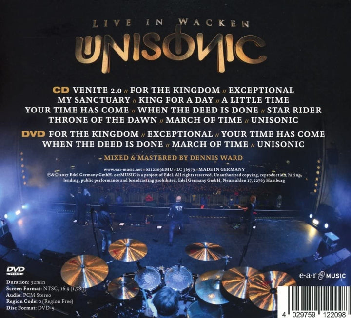 Unisonic - Live in Wacken [Audio CD]