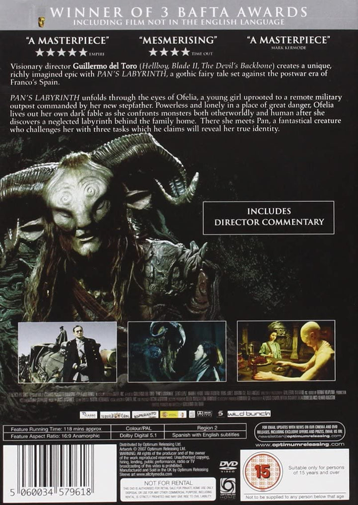 Pan's Labyrinth - Fantasy/Krieg [DVD]