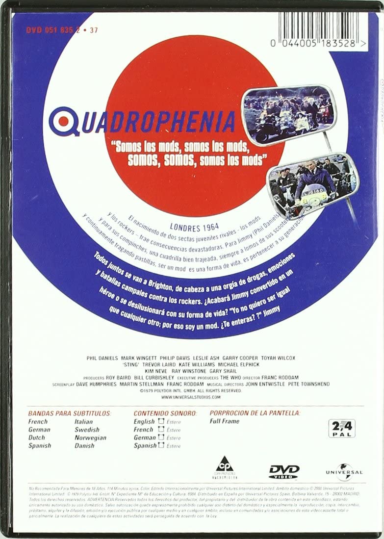 Quadrophenia [1979] – [DVD]