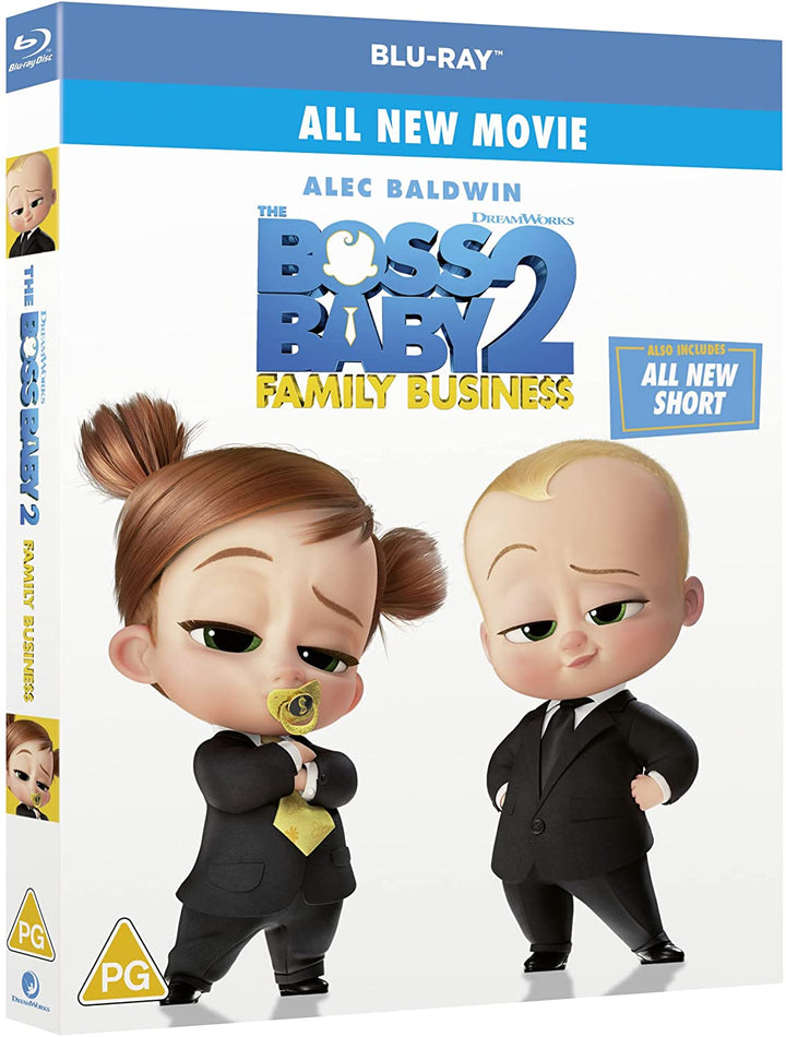 The Boss Baby 2: Family Business [Blu-ray] [2021] [Region Free] – Familie/Komödie [Blu-ray]