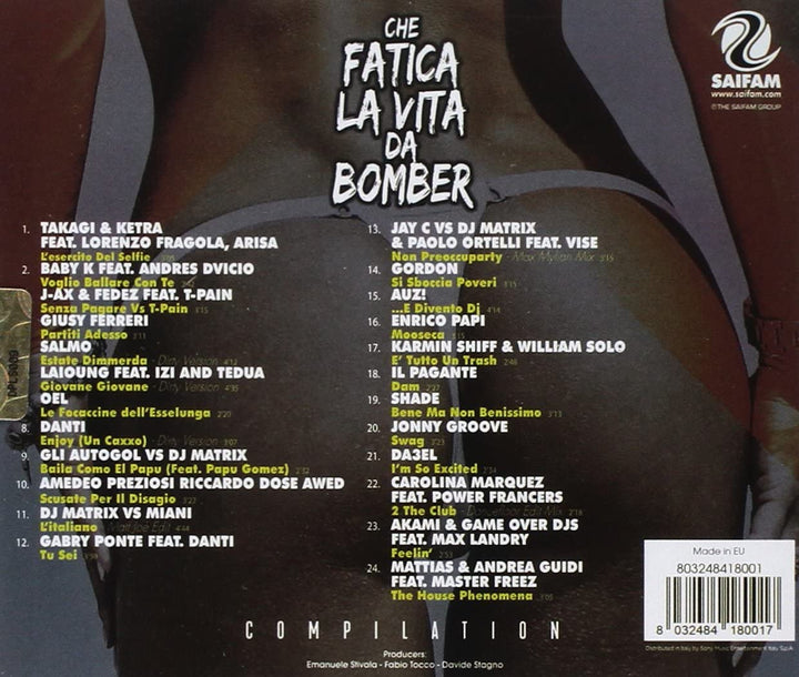 Che Fatica La Vita Da Bomber / Verschiedene [Audio CD]