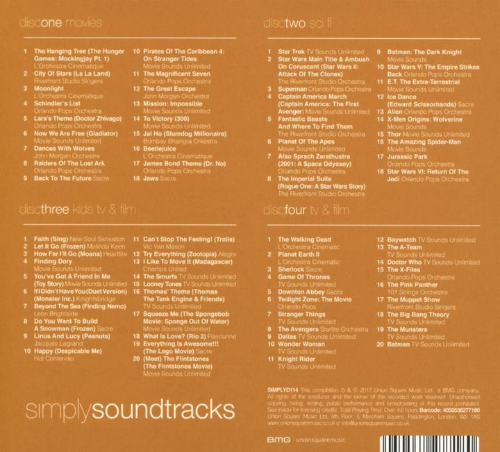 Simply Soundtracks [Audio-CD]