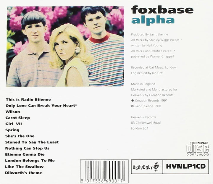 Saint Etienne – Foxbase Alpha [Audio-CD]