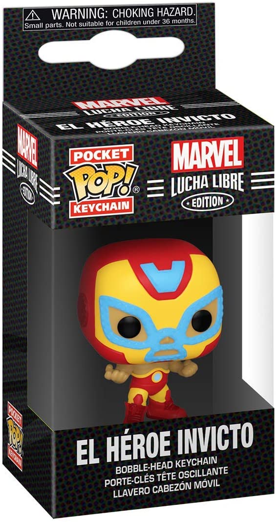 Marvel Lucha Libre Edition El Heroe Invicto Funko 53893 Pocket Pop!