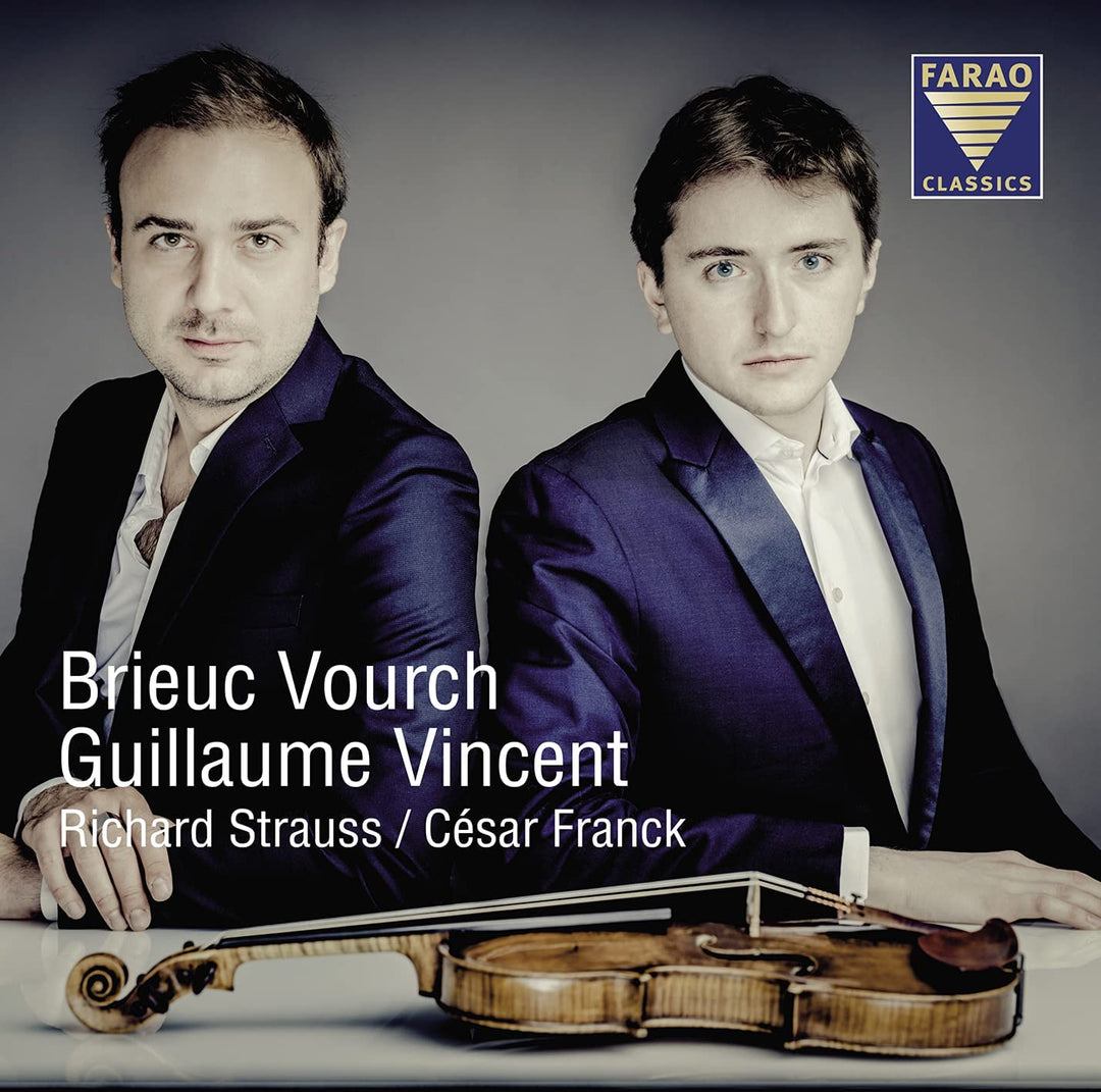 Strauss &amp; Franck Violinsonate [Brieuc Vourch; Guillaume Vincent] [Farao Classics: B108112] [Audio CD]