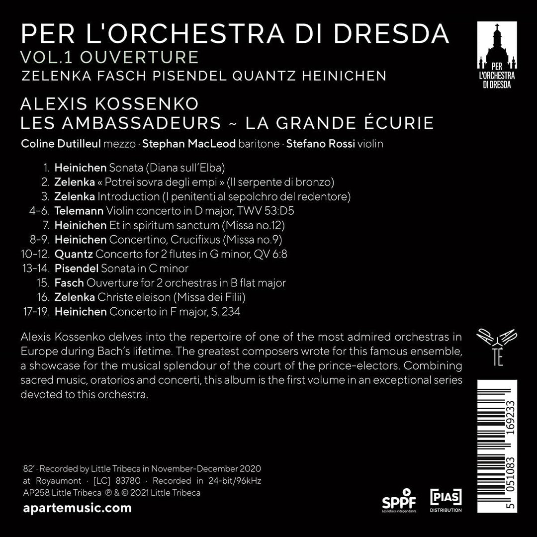 Kossenko, Alexis – Per L'orchestra Di Dresda: Ouverture [Audio CD]