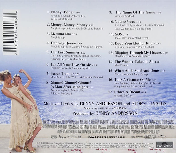 Mamma Mia! Der Filmsoundtrack [Audio-CD]