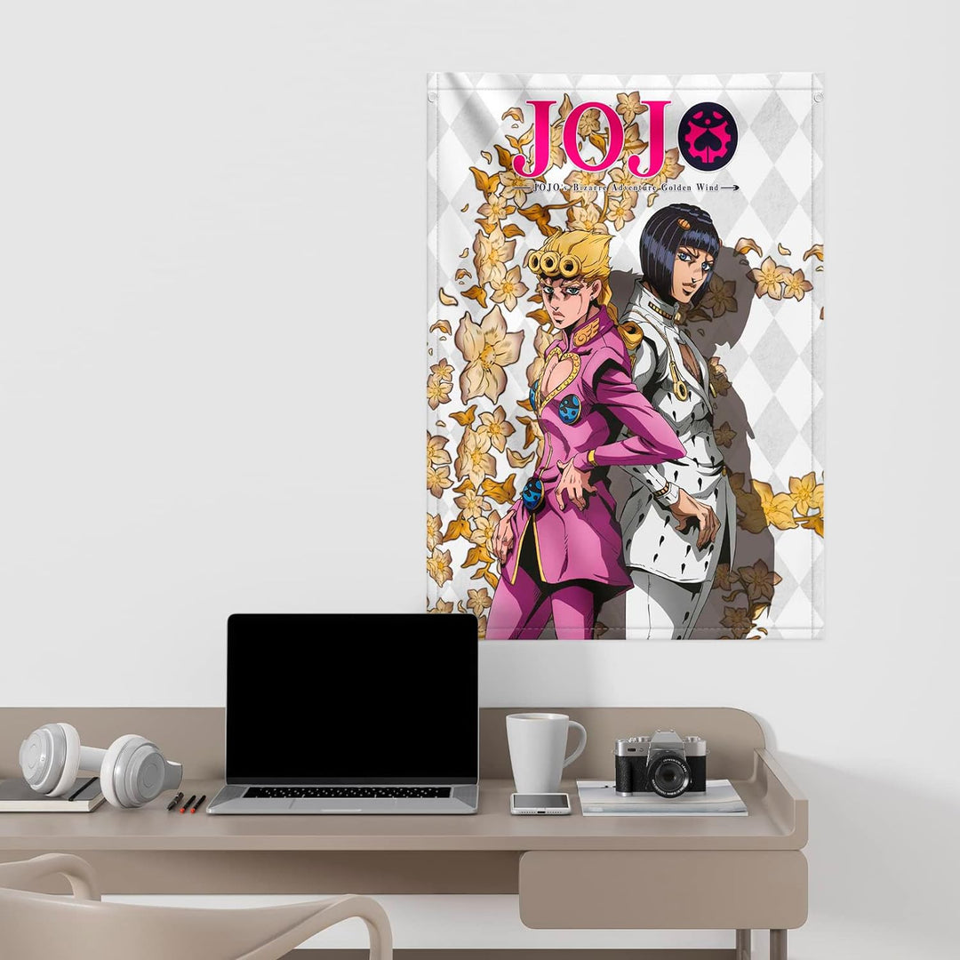 Grupo Erik Jojos Bizarre Adventure Decorative Flag