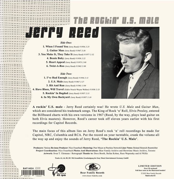 Jerry Reed – The Rockin' Us Male [VINYL]