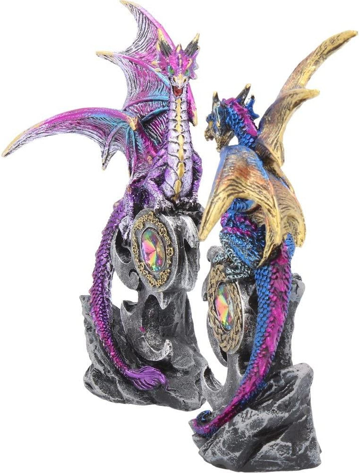 Nemesis Now U3518J7 Realm Protectors (Zweier-Set), Figur, 15 cm, Lila