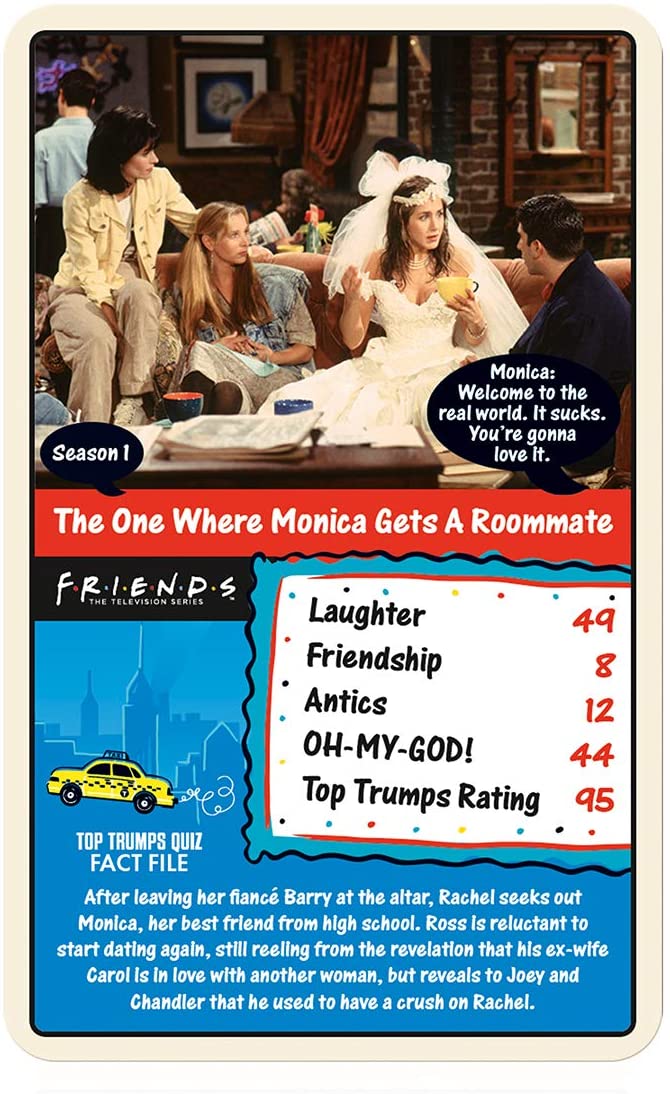 Friends Limited Edition Top Trumps Kartenspiel