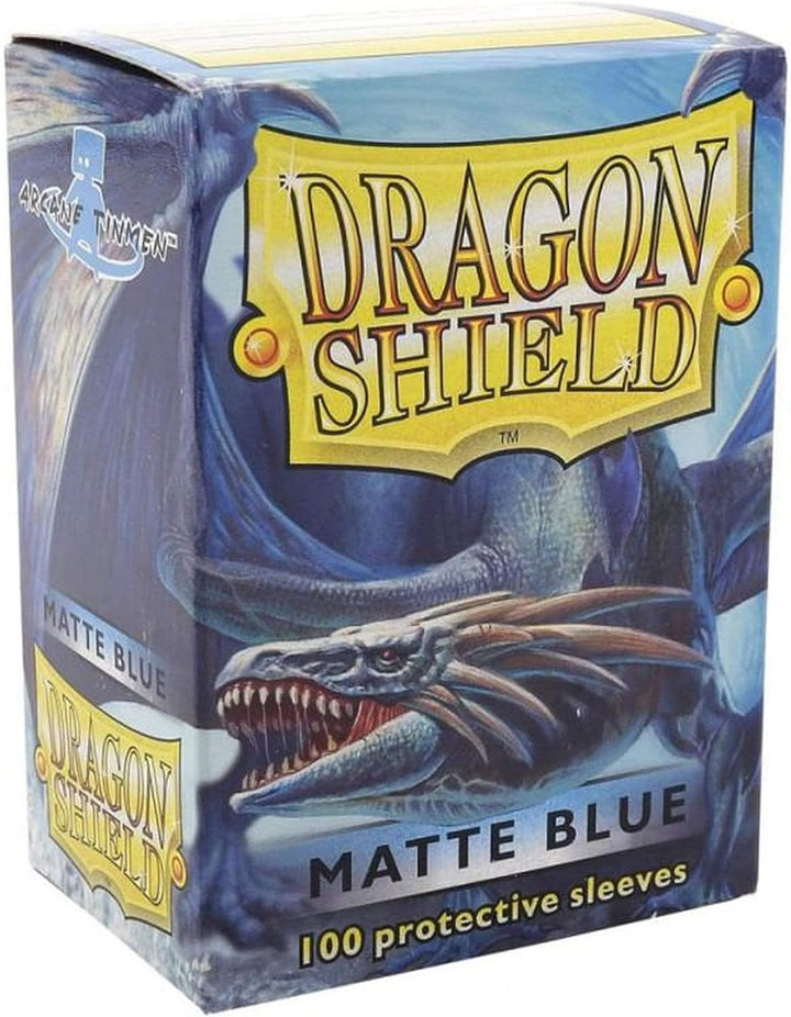 Dragon Shield ART11003 Matte Standardgröße-Hüllen, 100 Stück, Blau