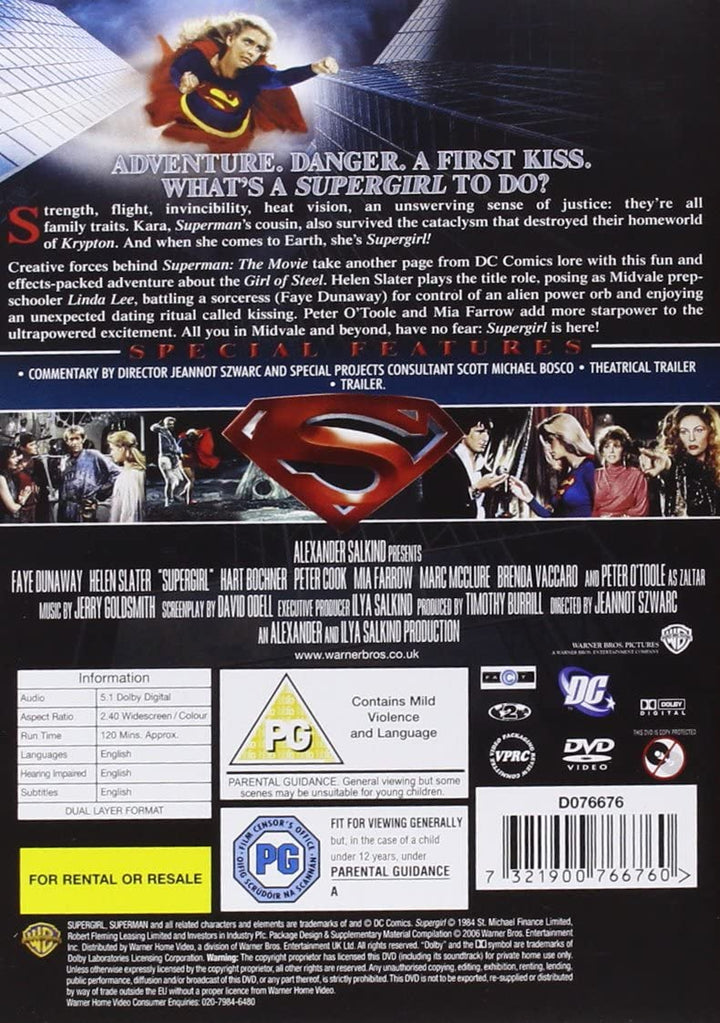 Supergirl [1984] [1984] – Action/Superheld [DVD]