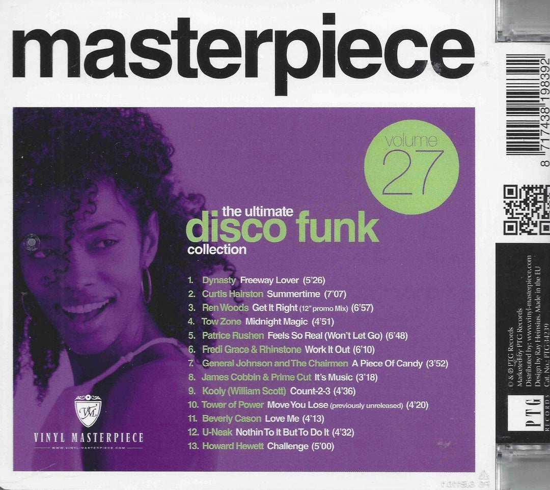 Masterpiece: The Ultimate Disco Funk Collection, Vol. 27 [Audio-CD]